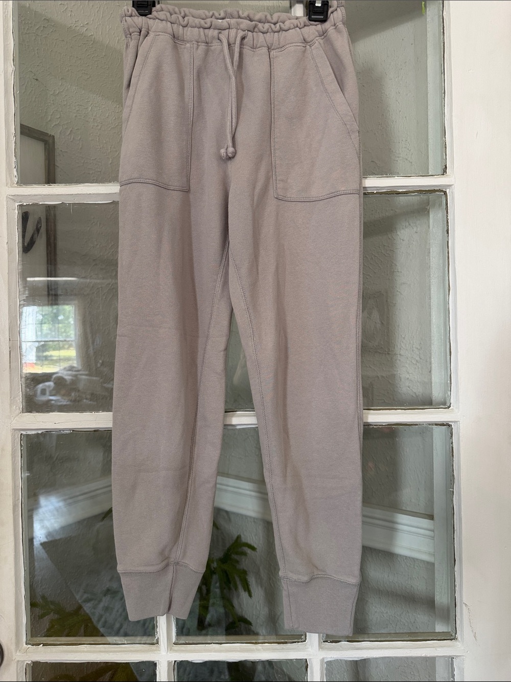 Abercrombie & Fitch Jogger Pants in Light Taupe